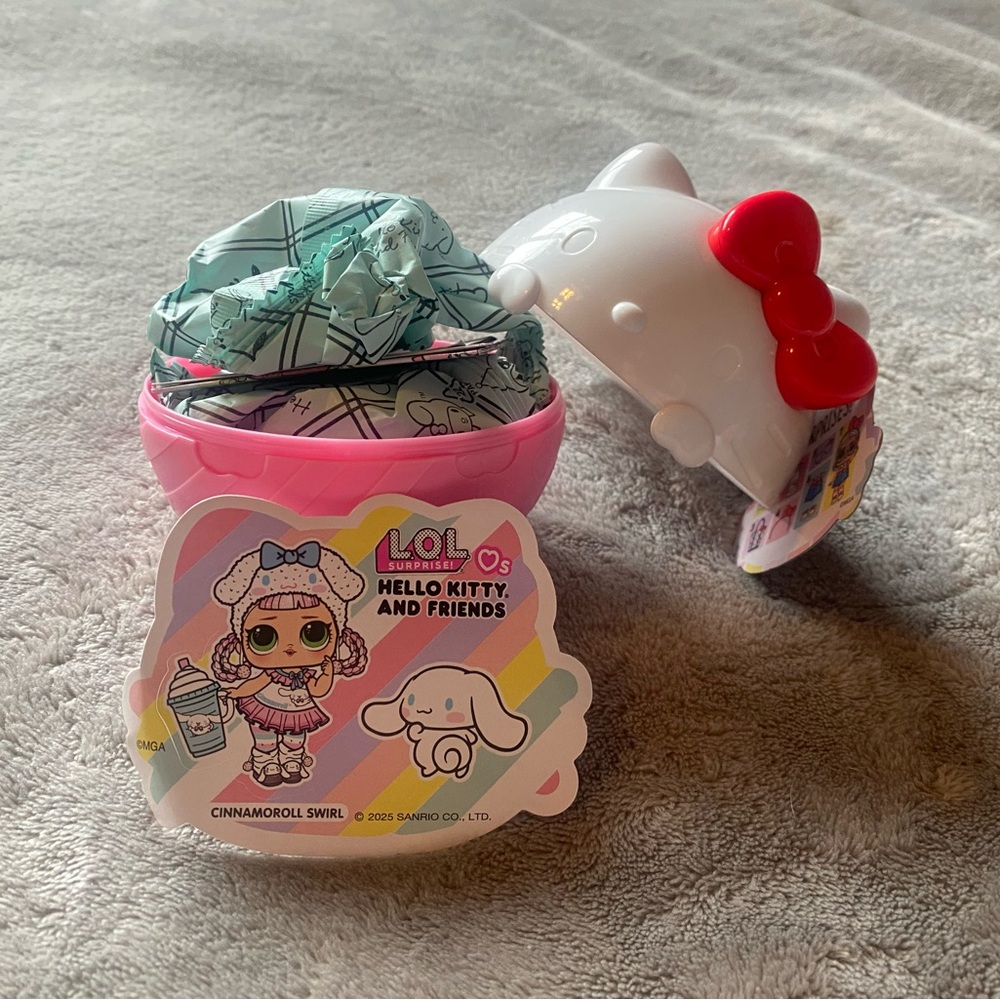 Cinnamoroll Swirl LOL Surprise Hello Kitty and Friends Sanrio
